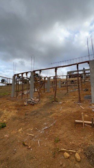 Casa construída do zero — antes
